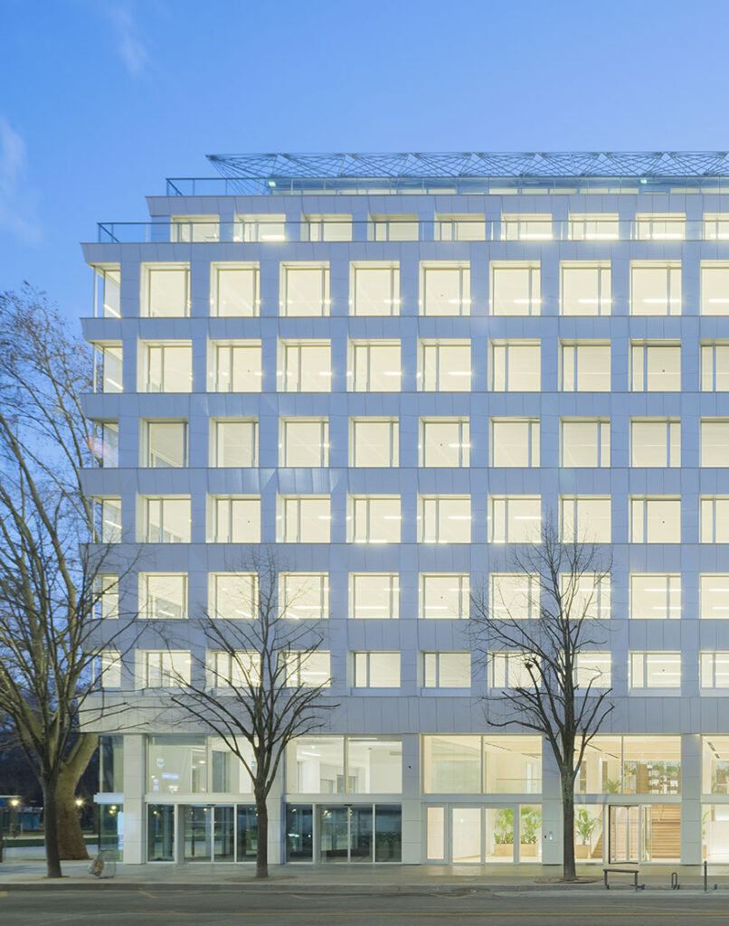 Photo de la façade de l'immeuble Bloom